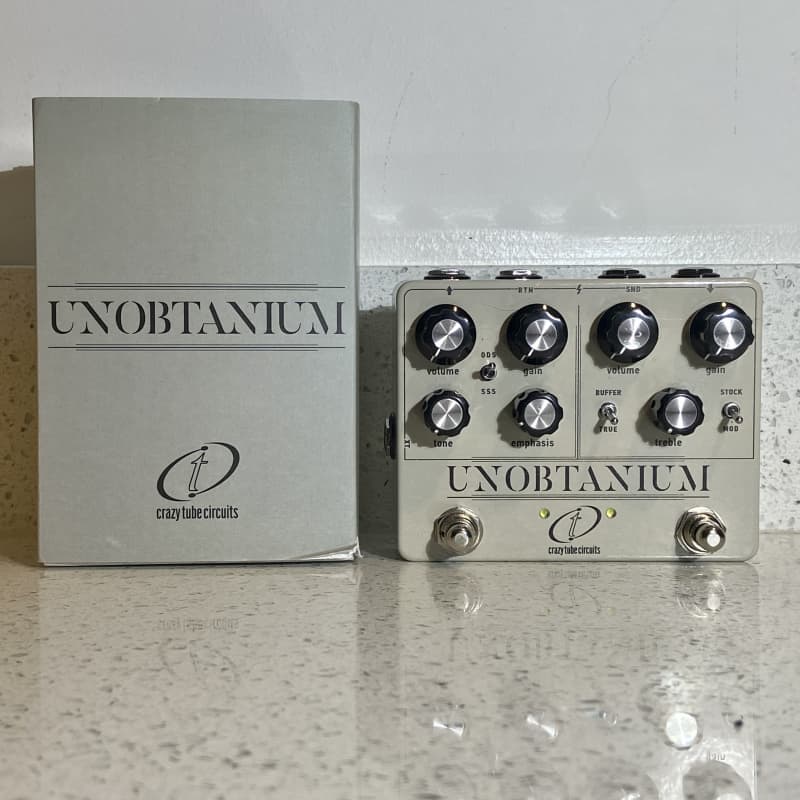 used ~2020 Crazy Tube Circuits Unobtanium White - Effect Pedal