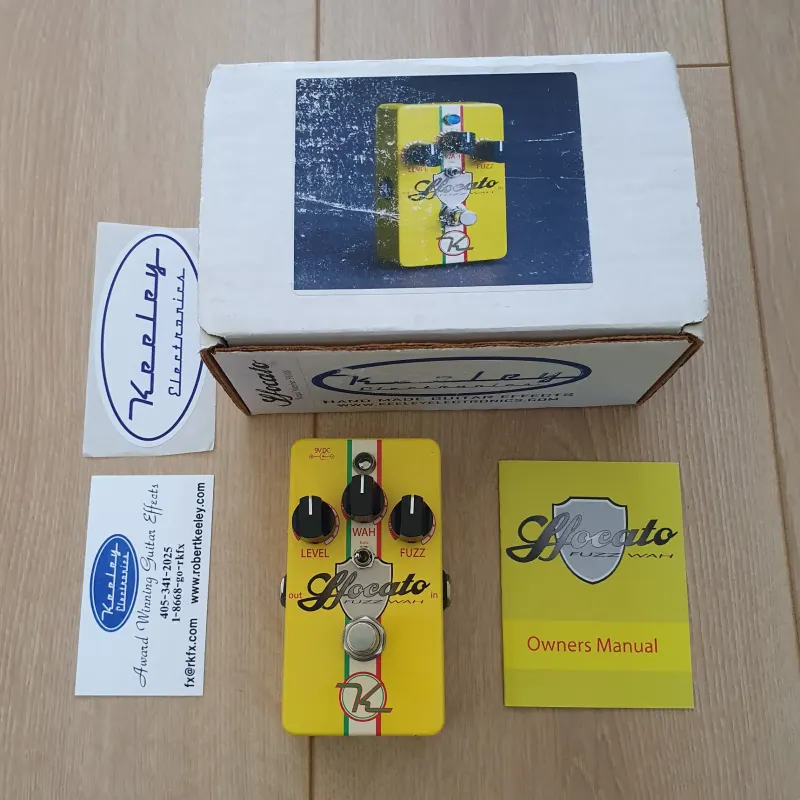 used 2010s Keeley Sfocato Yellow - Effect Pedal