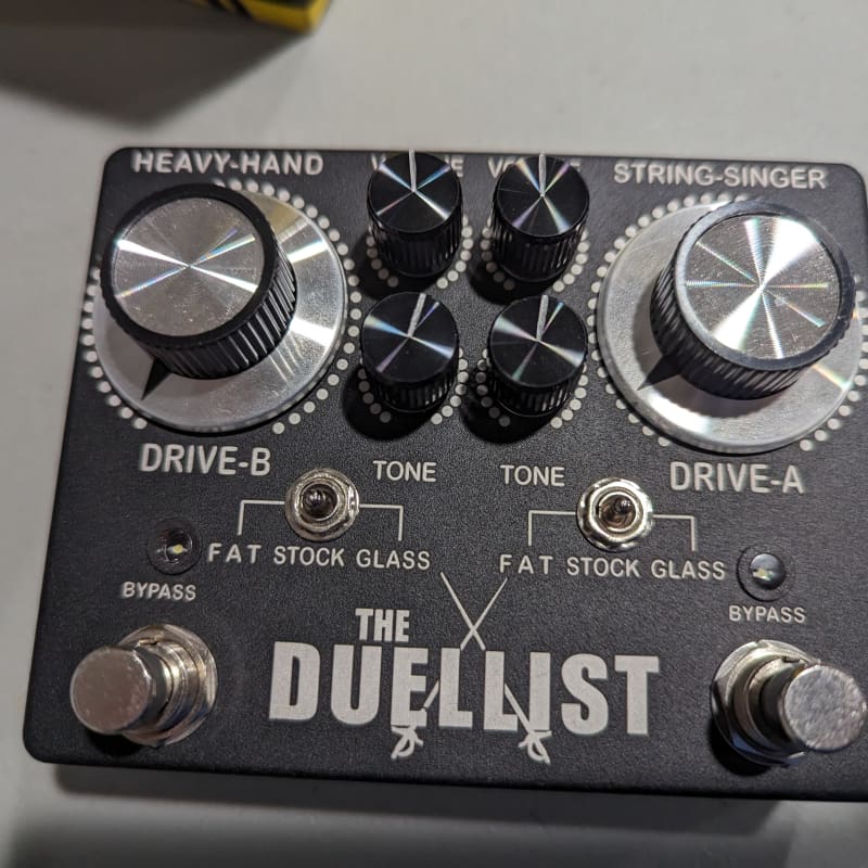 used 2010s King Tone Guitar The Duellist Dual Overdrive Black - Effect Pedal