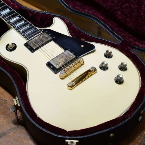 2007 Gibson Les Paul Custom Alpine White -         Les Paul