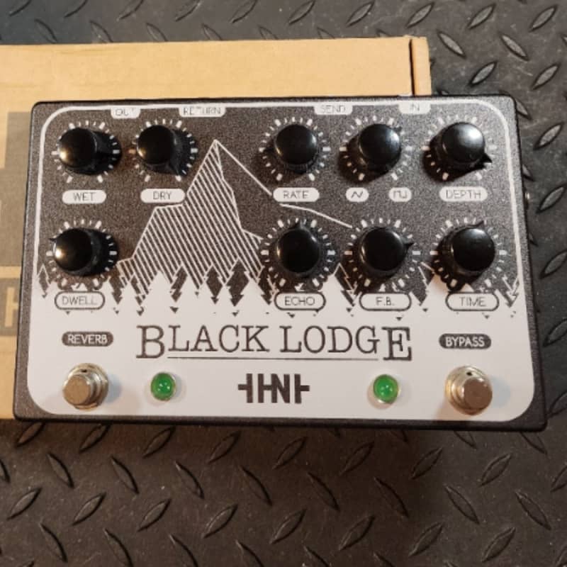 used Recent Homenoise Effects Black Lodge Delay Reverb Black - Effect Pedal