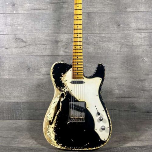 2024 Custom Build Telecaster Thinline Black -        Telecaster