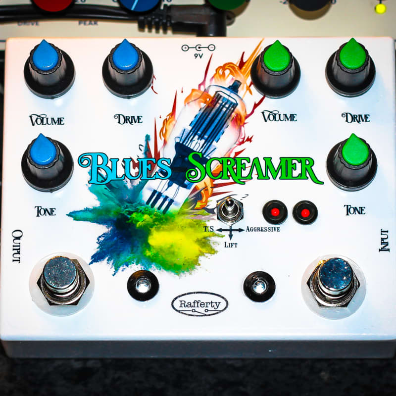 new 2019 Rafferty Blues Screamer Custom - Effect Pedal