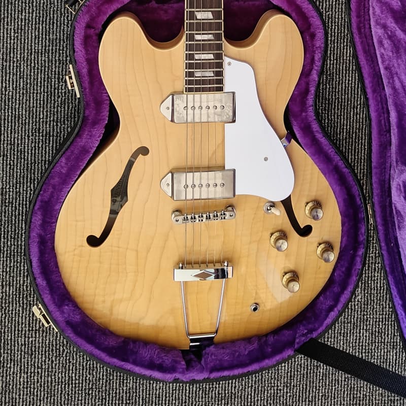 2016 Epiphone Elitist Casino '65 Natural - £1800 used Guitar