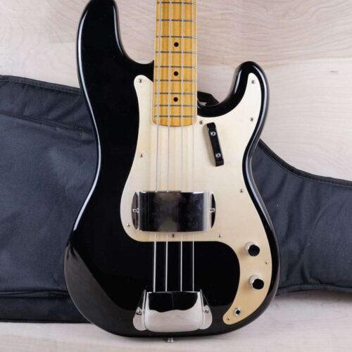 2002 - 2004 Fender PB-57 Precision Bass Reissue CIJ Black -         Precision Bass