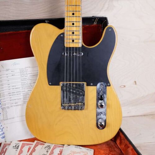 1982 Fender American Vintage '52 Telecaster Butterscotch Blonde -        Telecaster