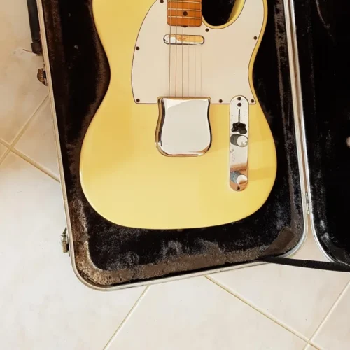 1978 Fender Telecaster with Rosewood Fretboard Olympic White -        Telecaster