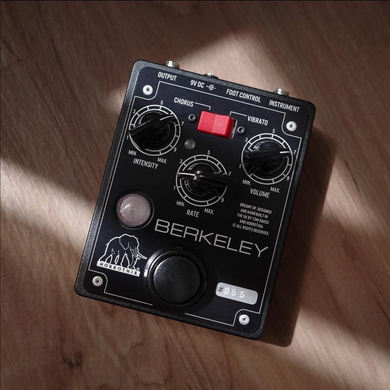 used 2022 Horrothia Berkeley Univibe Black - Effect Pedal