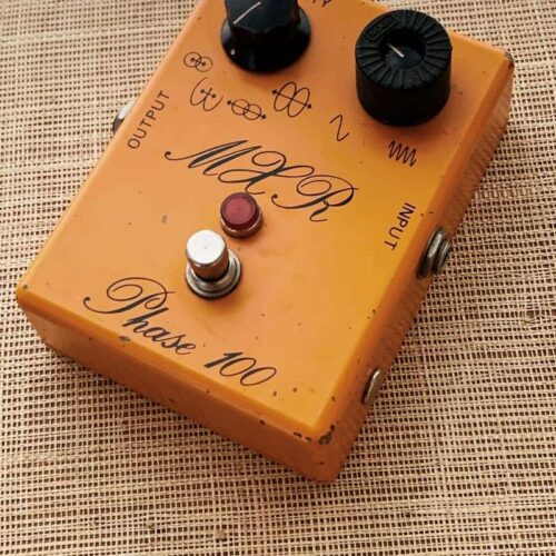 used 1974 - 1975 MXR MX-107 Script Phase 100 Orange - Effect Pedal