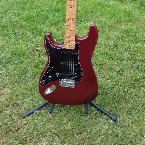 1978 Fender Stratocaster International Red -        Stratocaster