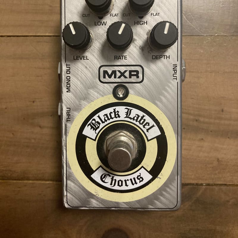 used 2010s MXR ZW38 Zakk Wylde Black Label Chorus Graphic - Effect Pedal