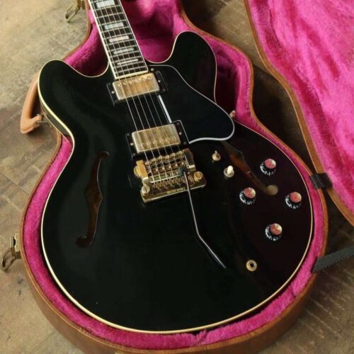 1983 Gibson Custom Shop Es347TD Original Black -       Custom Shop