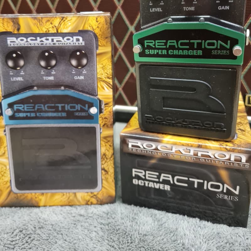 new Rocktron Reaction Series Super Charger Re - Effect Pedal