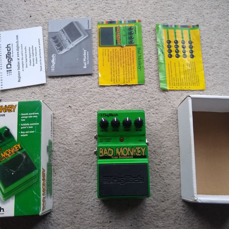 used DigiTech Bad Monkey Green - Effect Pedal