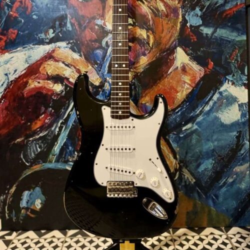 2016 Fender CS '65 Stratocaster Relic Black Relic -        Stratocaster