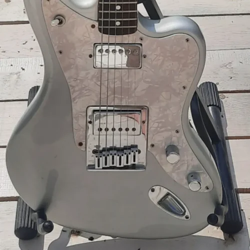 1990 Fernandes Decade Jazzmaster Silver Metallic -        Jazzmaster