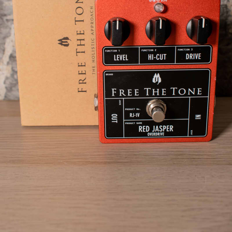 used 2010s Free The Tone RJ-1V Red Jasper Overdrive Red - Effect Pedal