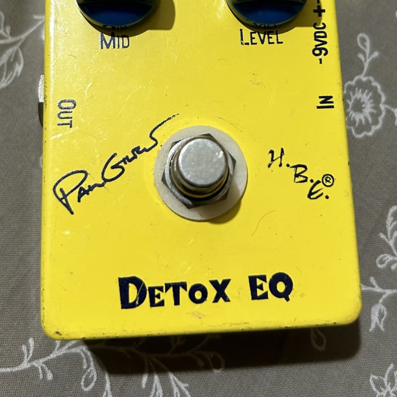 used 2010s HomeBrew Electronics Detox EQ Yellow - Effect Pedal