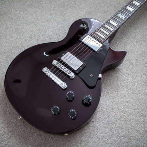 2014 Gibson Les Paul Studio Pro Black Cherry Pearl -         Les Paul