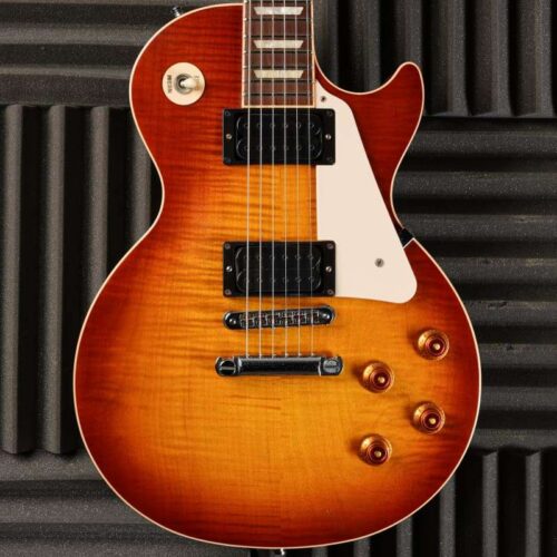 2012 - 2013 Gibson Les Paul Standard with Flame Maple Top Tea ... -         Les Paul