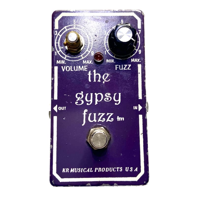 used 2000s KR Musical Products The Gypsy Fuzz Purple - Effect Pedal