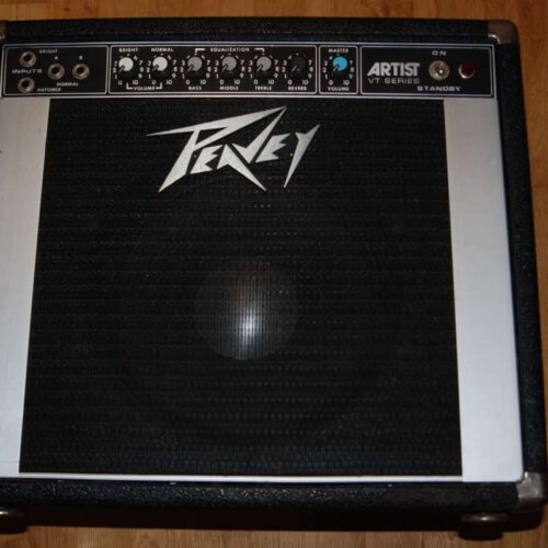 1970s Peavey Artist 240 120-Watt 1x12" Guitar Combo Black -         Vintage Amplifier