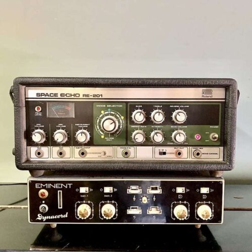 1970s Roland RE-201 Space Echo Tape Delay / Reverb Black -             Delay