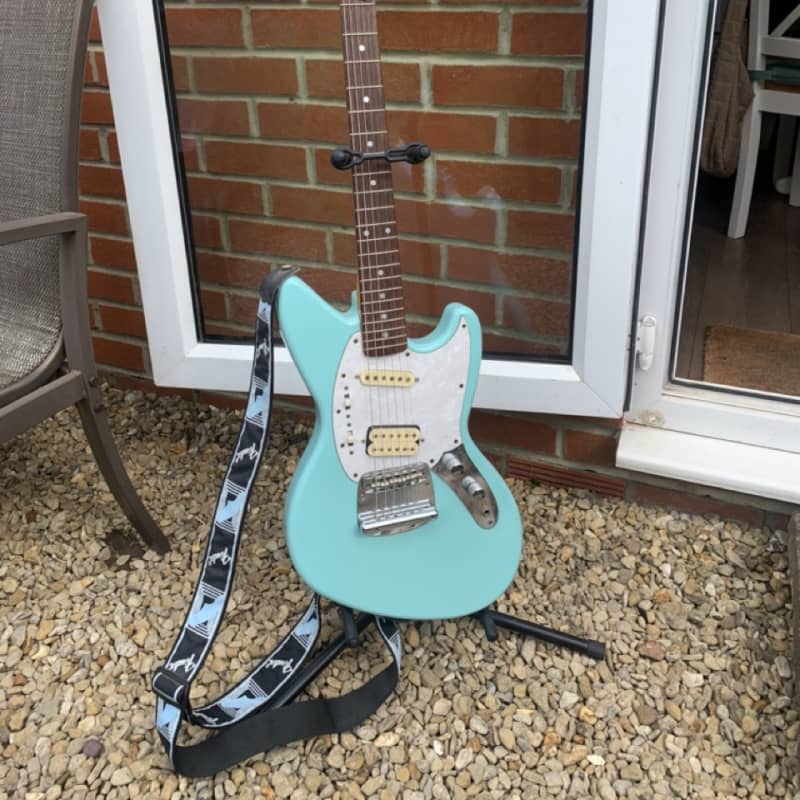 1996 - 2004 Fender Jag-Stang MIJ Sonic Blue - £1750 used Guitar