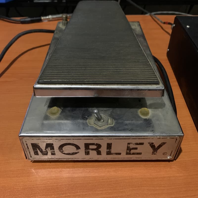 used 1980s Morley Wah Volume CWV Black - Effect Pedal