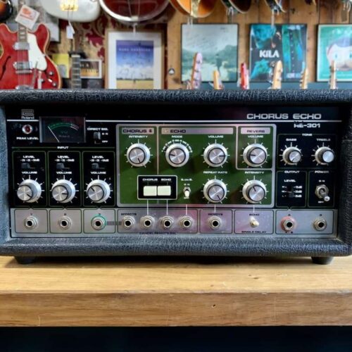 1970s Roland RE-301 Chorus Echo Black -         Chorus