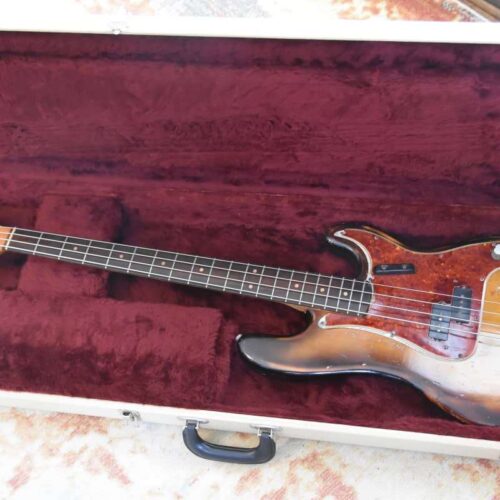 1964 Fender Precision Bass with Rosewood Fretboard Tobacco Bur... -         Precision Bass