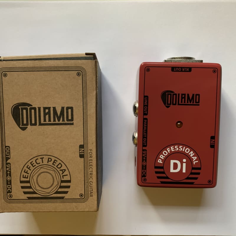 used 2022 Dolamo Professional DI Red - Effect Pedal