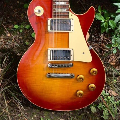 2000s Gibson Murphy Lap 59 Reissue Les Paul standard Sunburst -         Les Paul