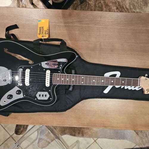 2012 Fender FSR Thinline Jaguar Black -         Vintage Guitar