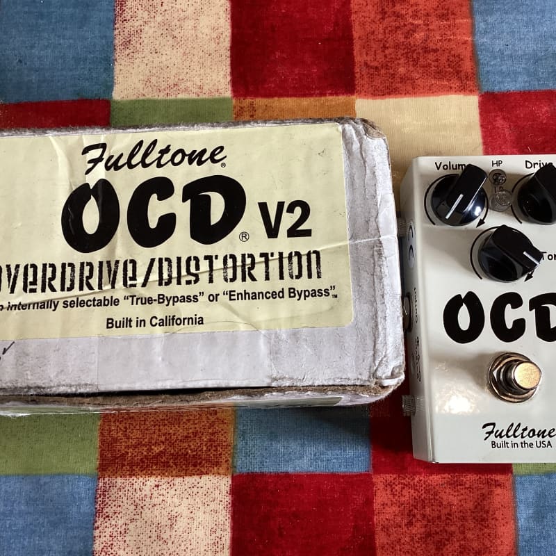 used 2007 - 2017 Fulltone OCD V1 Series 4 White - Effect Pedal