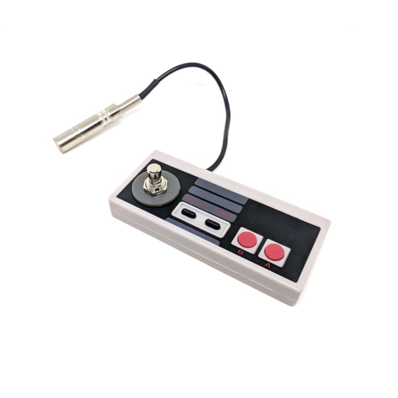 new 2022 Raygun FX NES Controller - Tap Tempo Pedal Grey - Effect Pedal