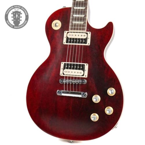 2019 Gibson Les Paul Traditional Pro Satin Wine Red -         Les Paul