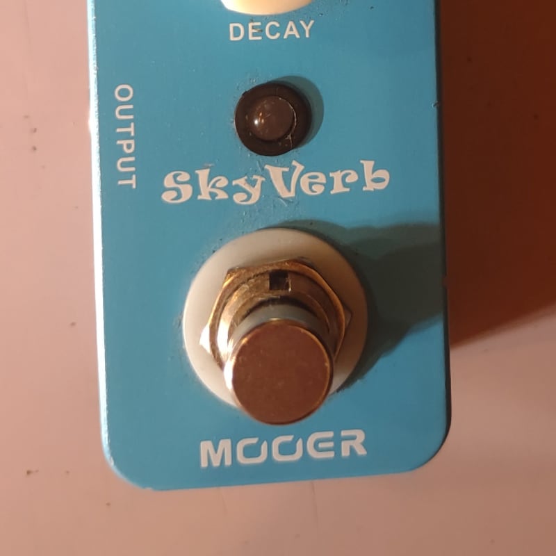 used 2010s Mooer SkyVerb Blue - Effect Pedal