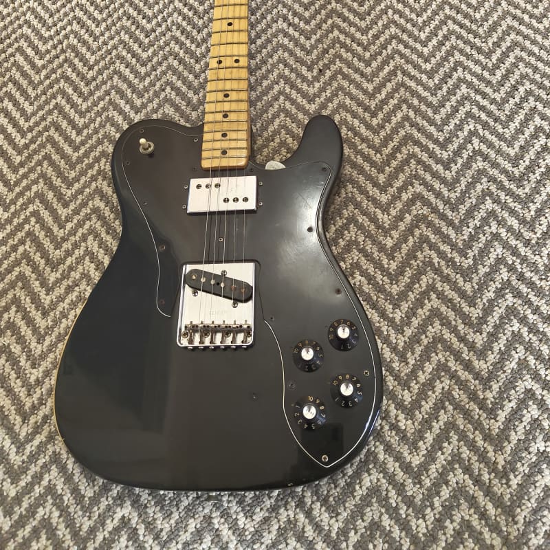 1972 - 1980 Fender Telecaster Custom with Maple Fretboard Black - £4000 used Guitar