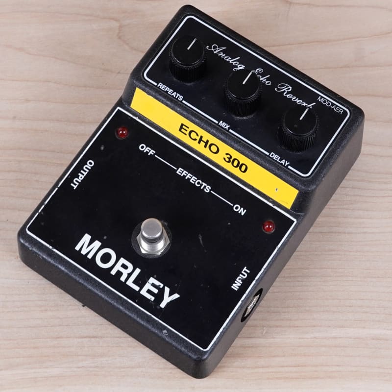 used Morley Echo 300 Analog Echo Reverb Black - Effect Pedal