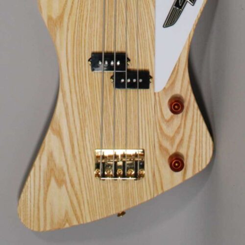 777 Guitars P-Bird Natural Oiled Ash -           Bass