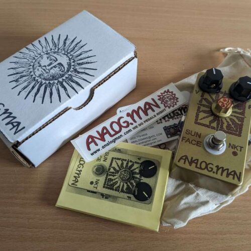 2017 - 2018 Analogman Sun Face Red Dot NKT Germanium Fuzz with... -         Fuzz