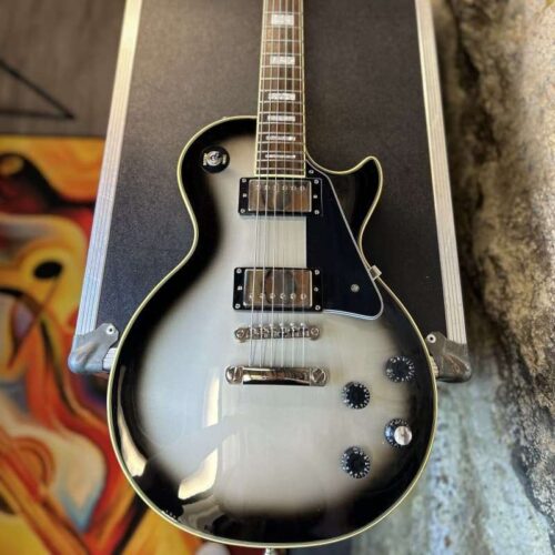 2018 Epiphone Les Paul Custom PRO Silverburst -         Les Paul