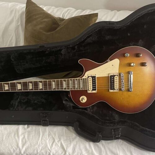 2019 - 2020 Gibson Les Paul Traditional Pro V Satin Iced Tea -         Les Paul