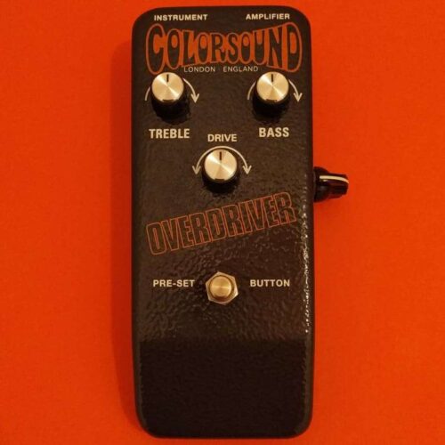 1990s Colorsound Overdriver Black / Orange -        Overdrive