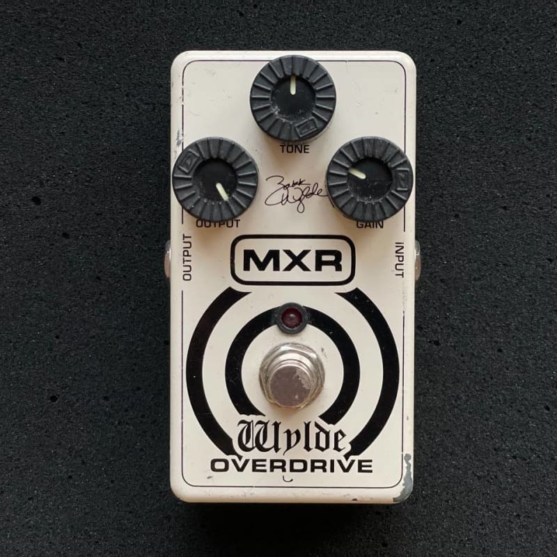 used 2010s MXR ZW-44 Zakk Wylde Overdrive White - Effect Pedal