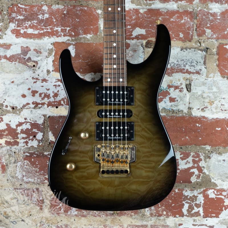 1996 GroverJackson Dinky Left Handed Trans Black - £795 used Guitar