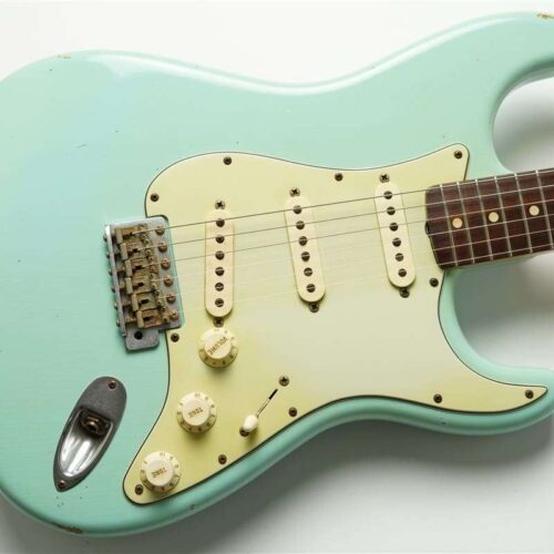 2007 Fender 1960 Stratocaster Relic Daphne Blue -        Stratocaster