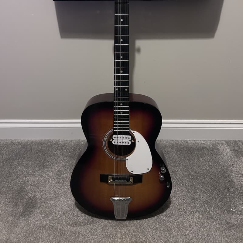 Stella/Harmony Rubber Bridge Sunburst - £130 used Guitar