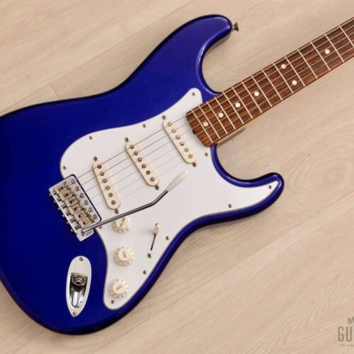 2011 Fender '62 Stratocaster ST62-TX/MH Jupiter Blue -        Stratocaster